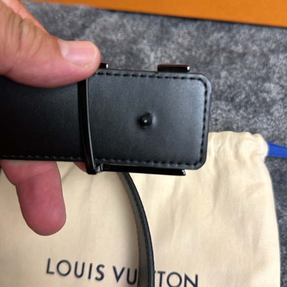 Authentic men’s Louis Vuitton Ceinture LV Sunset belt monogram 100/40 - Picture 4 of 6